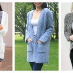 Easy Cardigan Free Crochet Pattern