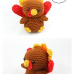 Turkey Amigurumi Free Crochet Pattern