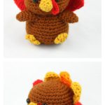 Turkey Amigurumi Free Crochet Pattern