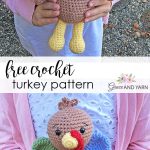 Turkey Amigurumi Free Crochet Pattern