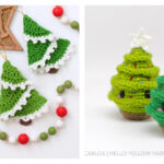 10+ Christmas Tree Ornament Crochet Patterns