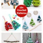 10+ Christmas Tree Ornament Crochet Patterns