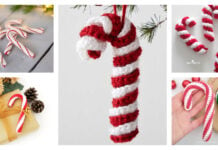 8 Christmas Candy Cane Crochet Patterns