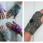 Adorable Fingerless Mitts Free Crochet Pattern