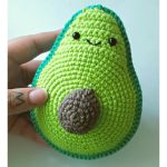 Avocado Amigurumi Free Crochet Pattern