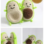 Avocado Food Friends FREE Crochet Pattern