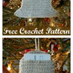 Bell Ornament or Gift Card Holder Free Crochet Pattern