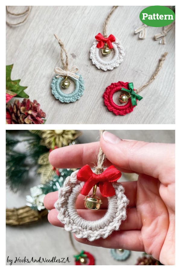 Boho Christmas Ornament Crochet Pattern