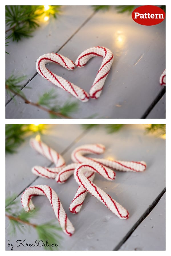 Candy Cane Crochet Pattern