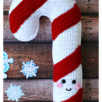 Candy Cane Kawaii Cuddler Crochet Pattern