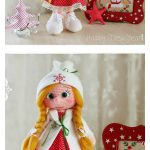 Christmas Doll Free Crochet Pattern