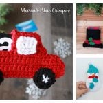 Christmas Gift Card Holder Free Crochet Pattern