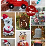 Christmas Gift Card Holder Free Crochet Pattern