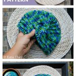 Easy Ribbed Boho Turban Hat Free Crochet Pattern