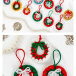 Holiday Christmas Decorations Crochet Pattern