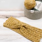 Malia Twisted Earwarmer Free Crochet Pattern