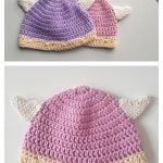 Peerie Viking Hat Free Crochet Pattern