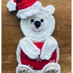 Polar Bear Gift Card Holder Free Crochet Pattern