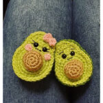 Sweet Little Avocado Free Crochet Pattern