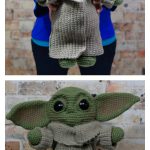 The Child Baby Yoda Amigurumi Doll Crochet Pattern