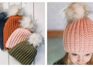 The Easiest Hat Ever Free Crochet Pattern and Video Tutorial