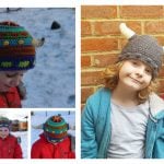 Viking Horn Hat Free Crochet Pattern