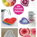 10+ Heart Coaster Crochet Patterns