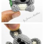 Adorable Mini Koala Amigurumi Free Crochet Pattern