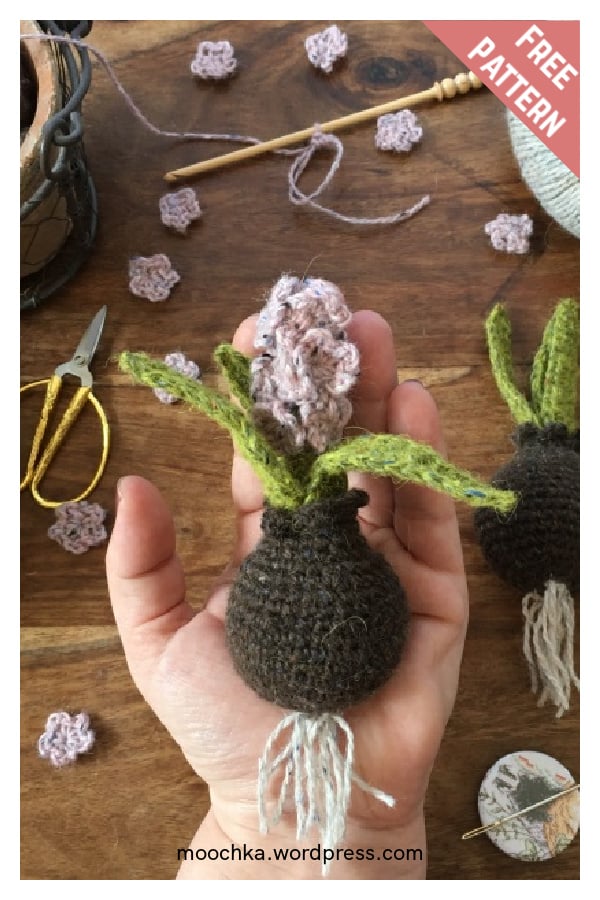 Amigurumi Hyacinth Bulb Free Crochet Pattern