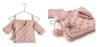 Baby Kimono Sweater Free Crochet Pattern