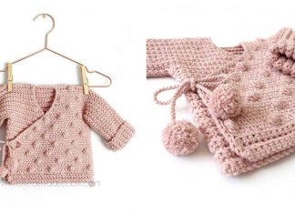 Baby Kimono Sweater Free Crochet Pattern
