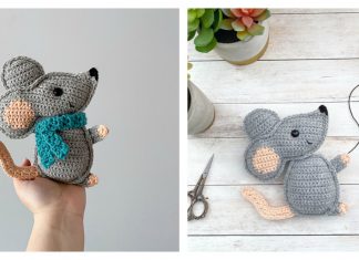 Chinese New Year Rat Free Crochet Pattern and Paid