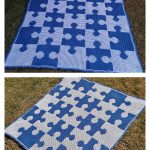 DFC Puzzle Blanket Free Crochet Pattern