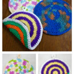 Double Sided Potholder Free Crochet Pattern