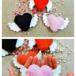 Heart with Wings Crochet Pattern