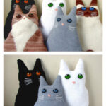 Kitty Cat Cushion Crochet Pattern