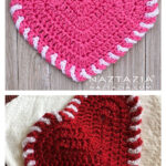 Light Heart Dishcloth Free Crochet Pattern and Video Tutorial