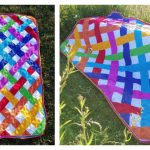 Modern Granny Square Blanket Free Crochet Pattern