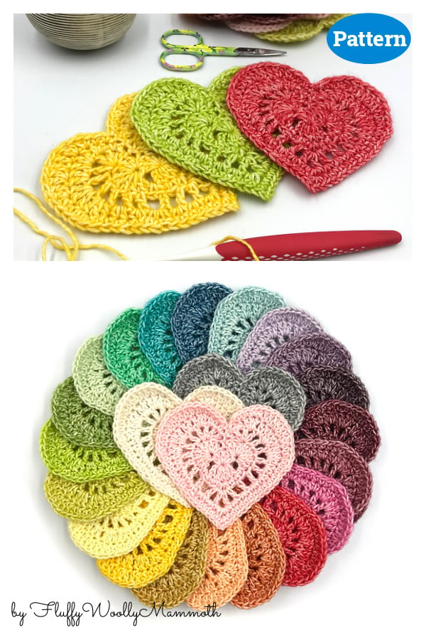 Sweet Little Heart Crochet Pattern 