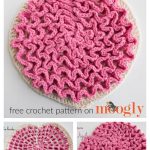 3D Heart Potholder Free Crochet Pattern