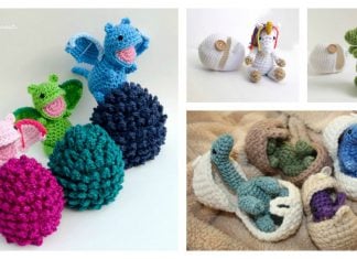 Amigurumi Animal Hatching Egg Free Crochet Pattern and Paid