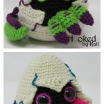 Amigurumi Hatching Dragon Egg Free Crochet Pattern