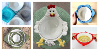 Bowl Cozy Crochet Patterns