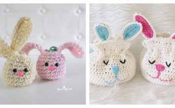Bunny Treat Bag Free Crochet Pattern and Paid