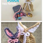 Bunny Treat Pouch Free Crochet Pattern