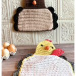 Chicken potholders Free Crochet Pattern