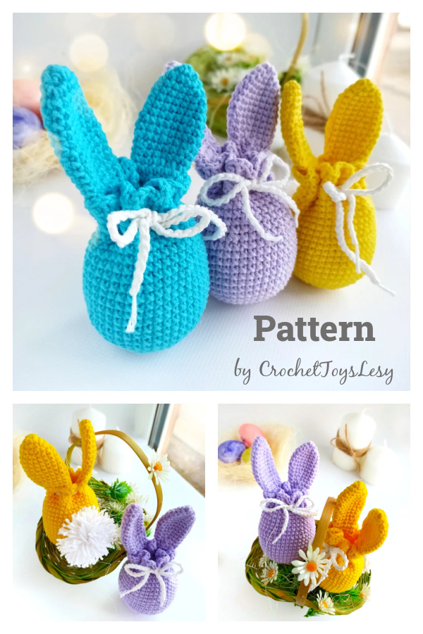 Easter Bunny Bag Crochet Pattern