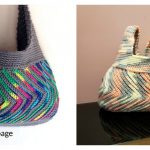 Fast-forward Chevron Bag Free Crochet Pattern