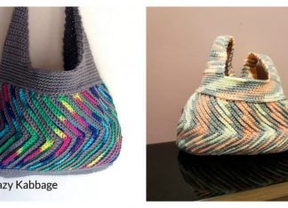 Fast-forward Chevron Bag Free Crochet Pattern