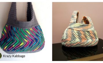 Fast-forward Chevron Bag Free Crochet Pattern